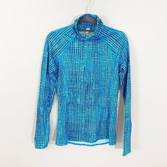 Under Armour coldgear fitted long sleeve half zip mock neck long sleeve pullover - Picture 1 of 8